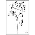 Picture of Branches Drawing _GroupedProduct_Rectangle_Portrait_Canvas_Framed_
