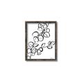Picture of Leaves Drawing  _GroupedProduct_Rectangle_Portrait_Canvas_Framed_