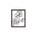 Picture of Leaves Drawing  _GroupedProduct_Rectangle_Portrait_Canvas_Framed_