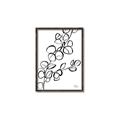 Picture of Leaves Drawing  _GroupedProduct_Rectangle_Portrait_Canvas_Framed_