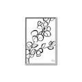 Picture of Leaves Drawing  _GroupedProduct_Rectangle_Portrait_Canvas_Framed_