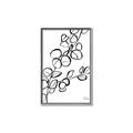 Picture of Leaves Drawing  _GroupedProduct_Rectangle_Portrait_Canvas_Framed_