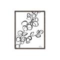 Picture of Leaves Drawing  _GroupedProduct_Rectangle_Portrait_Canvas_Framed_