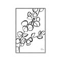 Picture of Leaves Drawing  _GroupedProduct_Rectangle_Portrait_Canvas_Framed_