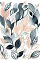 Picture of Pink and Gray Flowers I _GroupedProduct_Rectangle_Portrait_Unframed_Print_Only_