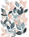 Picture of Pink and Gray Flowers II  _GroupedProduct_Rectangle_Portrait_Unframed_Print_Only_