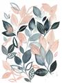 Picture of Pink and Gray Flowers II  _GroupedProduct_Rectangle_Portrait_Unframed_Print_Only_
