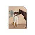 Picture of Fashion and Horse  _GroupedProduct_Rectangle_Portrait_Unframed_Print_Only_