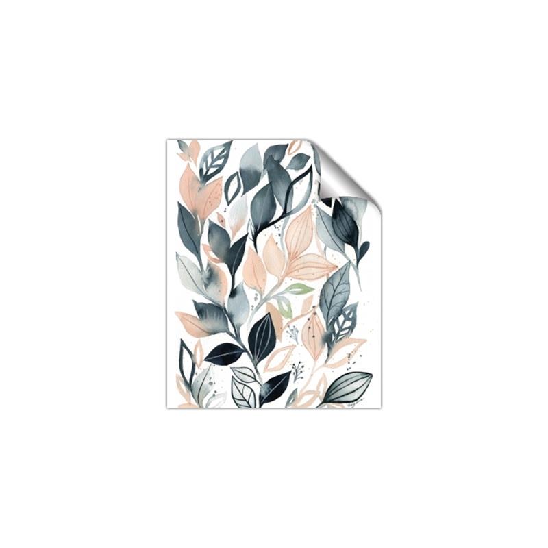 Picture of Pink and Gray Flowers I _GroupedProduct_Rectangle_Portrait_Unframed_Print_Only_