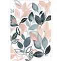 Picture of Pink and Gray Flowers II  _GroupedProduct_Rectangle_Portrait_Unframed_Print_Only_