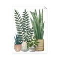 Picture of Plant Party I  _GroupedProduct_Rectangle_Portrait_Unframed_Print_Only_