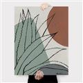 Picture of Sketched Succulent II  _GroupedProduct_Rectangle_Portrait_Canvas_