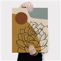 Picture of Sketched Succulent I _GroupedProduct_Rectangle_Portrait_Canvas_