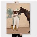 Picture of Fashion and Horse  _GroupedProduct_Rectangle_Portrait_Canvas_