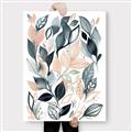 Picture of Pink and Gray Flowers I _GroupedProduct_Rectangle_Portrait_Canvas_