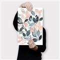 Picture of Pink and Gray Flowers II  _GroupedProduct_Rectangle_Portrait_Canvas_