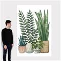 Picture of Plant Party I  _GroupedProduct_Rectangle_Portrait_Canvas_