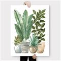 Picture of Plant Party II  _GroupedProduct_Rectangle_Portrait_Canvas_