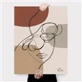 Picture of Line Drawn Fun Neutral I _GroupedProduct_Rectangle_Portrait_Canvas_