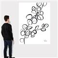 Picture of Leaves Drawing  _GroupedProduct_Rectangle_Portrait_Canvas_