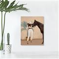 Picture of Fashion and Horse  _GroupedProduct_Rectangle_Portrait_Canvas_