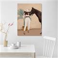 Picture of Fashion and Horse  _GroupedProduct_Rectangle_Portrait_Canvas_