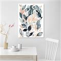 Picture of Pink and Gray Flowers I _GroupedProduct_Rectangle_Portrait_Canvas_