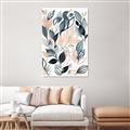 Picture of Pink and Gray Flowers I _GroupedProduct_Rectangle_Portrait_Canvas_