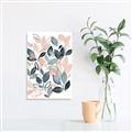 Picture of Pink and Gray Flowers II  _GroupedProduct_Rectangle_Portrait_Canvas_