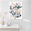 Picture of Pink and Gray Flowers II  _GroupedProduct_Rectangle_Portrait_Canvas_