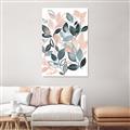 Picture of Pink and Gray Flowers II  _GroupedProduct_Rectangle_Portrait_Canvas_