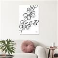 Picture of Leaves Drawing  _GroupedProduct_Rectangle_Portrait_Canvas_