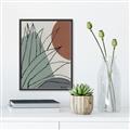 Picture of Sketched Succulent II  _GroupedProduct_Rectangle_Portrait_Canvas_Framed_