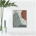 Picture of Sketched Succulent II  _GroupedProduct_Rectangle_Portrait_Canvas_Framed_