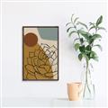 Picture of Sketched Succulent I _GroupedProduct_Rectangle_Portrait_Canvas_Framed_