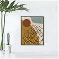 Picture of Sketched Succulent I _GroupedProduct_Rectangle_Portrait_Canvas_Framed_