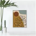 Picture of Sketched Succulent I _GroupedProduct_Rectangle_Portrait_Canvas_Framed_