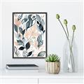 Picture of Pink and Gray Flowers I _GroupedProduct_Rectangle_Portrait_Canvas_Framed_