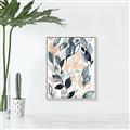 Picture of Pink and Gray Flowers I _GroupedProduct_Rectangle_Portrait_Canvas_Framed_