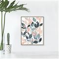 Picture of Pink and Gray Flowers II  _GroupedProduct_Rectangle_Portrait_Canvas_Framed_