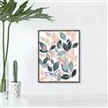 Picture of Pink and Gray Flowers II  _GroupedProduct_Rectangle_Portrait_Canvas_Framed_