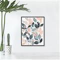 Picture of Pink and Gray Flowers II  _GroupedProduct_Rectangle_Portrait_Canvas_Framed_