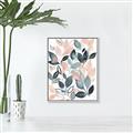 Picture of Pink and Gray Flowers II  _GroupedProduct_Rectangle_Portrait_Canvas_Framed_