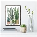Picture of Plant Party I  _GroupedProduct_Rectangle_Portrait_Canvas_Framed_