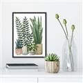 Picture of Plant Party I  _GroupedProduct_Rectangle_Portrait_Canvas_Framed_