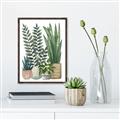 Picture of Plant Party I  _GroupedProduct_Rectangle_Portrait_Canvas_Framed_