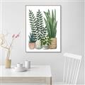 Picture of Plant Party I  _GroupedProduct_Rectangle_Portrait_Canvas_Framed_
