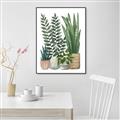 Picture of Plant Party I  _GroupedProduct_Rectangle_Portrait_Canvas_Framed_