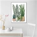 Picture of Plant Party I  _GroupedProduct_Rectangle_Portrait_Canvas_Framed_