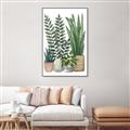 Picture of Plant Party I  _GroupedProduct_Rectangle_Portrait_Canvas_Framed_